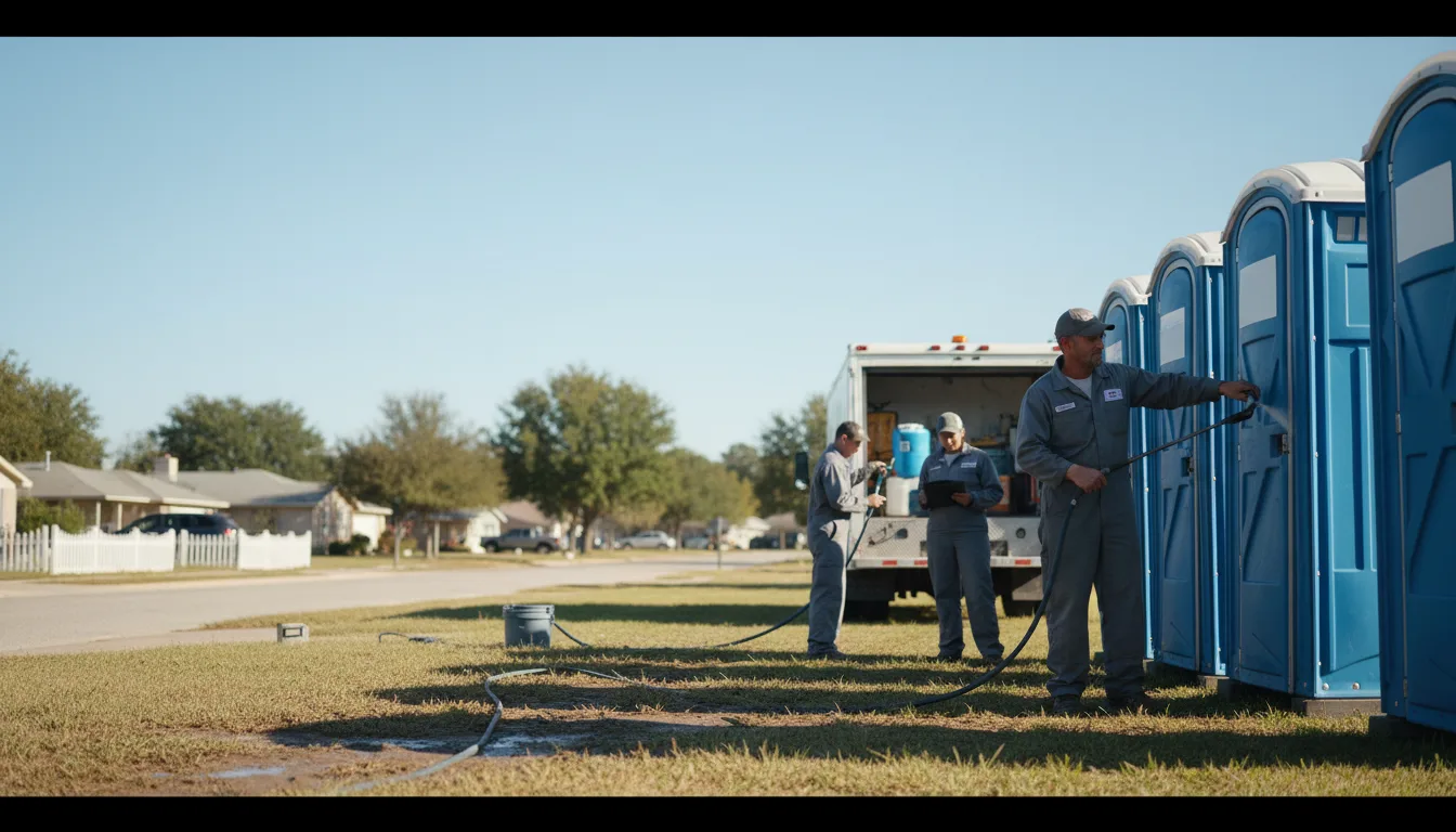 Long-Term Portable Toilet Rental in Saint Charles, AR near me